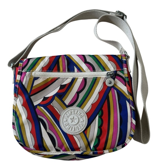 Kipling Handbags - Kipling Attyson Shoulder Crossbody Bag Brightside Multicolor Swirl No Monkey